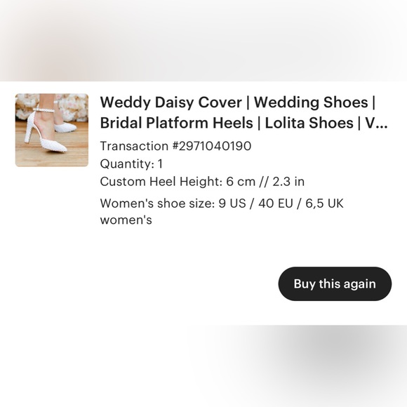 Pearl Wedding Heel - Picture 8 of 11